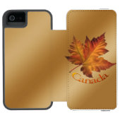 Coque Portefeuille Incipio Pour iPhone Portefeuille d'iPhone Canada Portefeuille d'érable (Folio Ouvert)