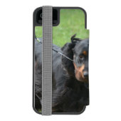Coque Portefeuille Incipio Pour iPhone Poseur de Gordon mignon (Folio Dos)