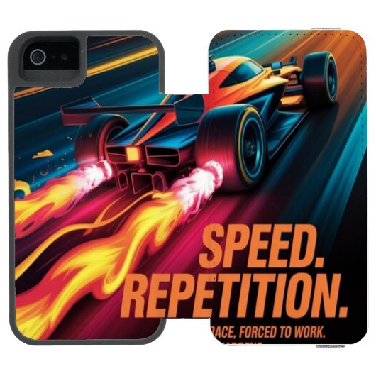 Coque Portefeuille Incipio Pour iPhone Puissance de vitesse (Folio Ouvert)