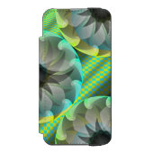 Coque Portefeuille Incipio Pour iPhone Requin spiral par Kenneth Yoncich (Folio Devant)