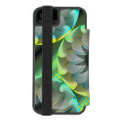 Coque Portefeuille Incipio Pour iPhone Requin spiral par Kenneth Yoncich (Folio Dos)