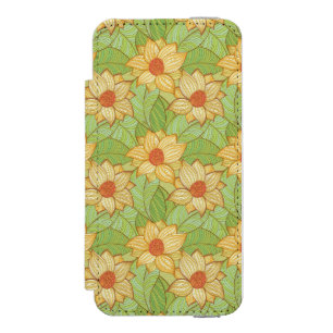 Coque-portefeuille iPhone 5 Incipio Watson™ Rétro motif de magnolia
