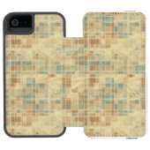 Coque Portefeuille Incipio Pour iPhone Rétro motif géométrique 2 (Folio Ouvert)