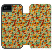 Coque Portefeuille Incipio Pour iPhone Rétro motif géométrique 4 (Folio Ouvert)