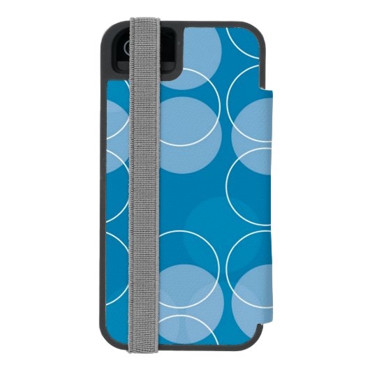 Coque Portefeuille Incipio Pour iPhone Rétros cercles (Folio Dos)