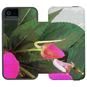 Coque-portefeuille iPhone 5 Incipio Watson™ Rose chaud