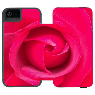 Coque-portefeuille iPhone 5 Incipio Watson™ Rose rose rouge romantique