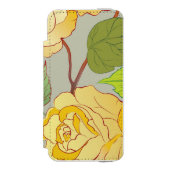 COQUE PORTEFEUILLE INCIPIO POUR iPhone ROSES 1 (Folio Devant)