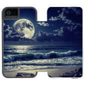 Coque Portefeuille Incipio Pour iPhone Sase téléphonique avec conception de lune (Folio Ouvert)