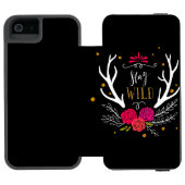 Coque Portefeuille Incipio Pour iPhone Séjour sauvage (Folio Ouvert)