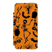 Coque Portefeuille Incipio Pour iPhone Skeletons d'Halloween Macabre Dance (Folio Devant)