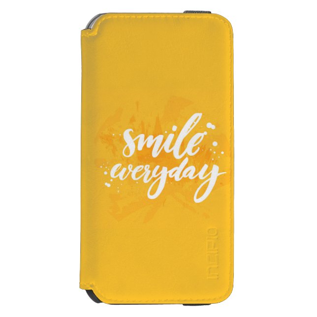 Coque Portefeuille Incipio Pour iPhone Sourire quotidien (Folio Devant)