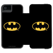 Coque Portefeuille Incipio Pour iPhone Symbole Batman | Logo ovale (Folio Ouvert)