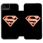 Coque Portefeuille Incipio Pour iPhone Symbole café S - Rouge (Folio Ouvert)