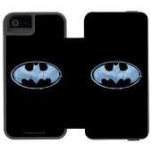 Coque Portefeuille Incipio Pour iPhone Symbole de chaume de café - bleu (Folio Ouvert)