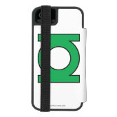 Coque Portefeuille Incipio Pour iPhone Symbole de lanterne verte (Folio Dos)