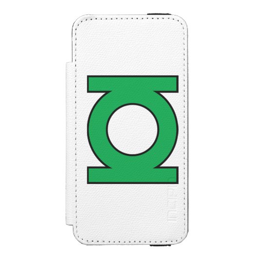 Coque Portefeuille Incipio Pour iPhone Symbole de lanterne verte (Folio Devant)