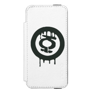 Coque-portefeuille iPhone 5 Incipio Watson™ Symbole de peinture à lanterne verte