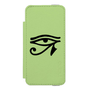 Coque-portefeuille iPhone 5 Incipio Watson™ Symbole égyptien : Wedjat