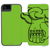 Coque Portefeuille Incipio Pour iPhone Symbole : Main divine (Folio Ouvert)