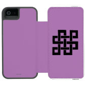 Coque Portefeuille Incipio Pour iPhone Symbole : Nade-Takara-Nusubi (Folio Ouvert)