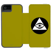 Coque Portefeuille Incipio Pour iPhone Symbole : Tout l'oeil voyant (Folio Ouvert)