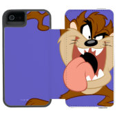 Coque Portefeuille Incipio Pour iPhone TAZ™| Sticking Out (Folio Ouvert)