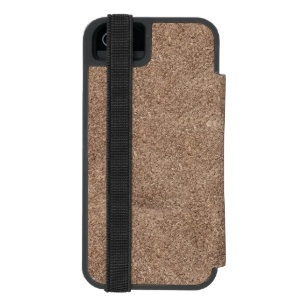 Coque-portefeuille iPhone 5 Incipio Watson™ Texture Chamois Brown