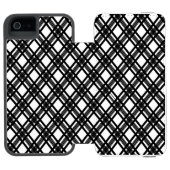 Coque Portefeuille Incipio Pour iPhone Texture de rayures (Folio Ouvert)