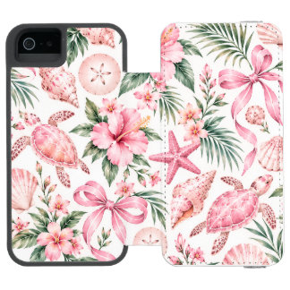 Coque-portefeuille iPhone 5 Incipio Watson™ Titre : Étui téléphone portefeuille Tortue de mer