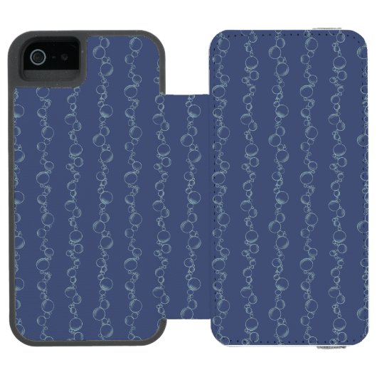 Coque Portefeuille Incipio Pour iPhone Trals de Bulle de Marée (Folio Ouvert)