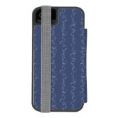 Coque Portefeuille Incipio Pour iPhone Trals de Bulle de Marée (Folio Dos)