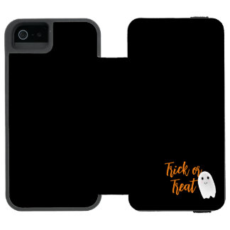 Coque-portefeuille iPhone 5 Incipio Watson™ Trick or Treat Fantôme Halloween