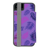 Coque Portefeuille Incipio Pour iPhone Tropical Leaves Pattern 19 (Folio Dos)