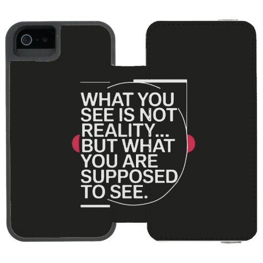Coque Portefeuille Incipio Pour iPhone Vérité conçue pour vous (Folio Ouvert)