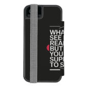 Coque Portefeuille Incipio Pour iPhone Vérité conçue pour vous (Folio Dos)