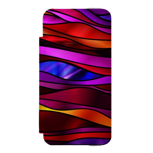 Coque Portefeuille Incipio Pour iPhone Verre Abstrait (Folio Devant)