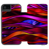 Coque Portefeuille Incipio Pour iPhone Verre Abstrait (Folio Ouvert)