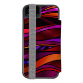 Coque Portefeuille Incipio Pour iPhone Verre Abstrait (Folio Dos)