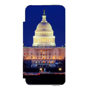 Coque-portefeuille iPhone 5 Incipio Watson™ Washington DC United States Capitole au Crépuscule