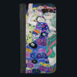 Coque Portefeuille Pour iPhone 8/7 Gustav Klimt - La Vierge<br><div class="desc">La Vierge / Le Maiden - Gustav Klimt,  Huile sur toile,  1913</div>