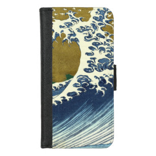 Coque Portefeuille Pour iPhone 8/7 Hokusai Big Wave Japon Art japonais