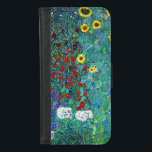 Coque Portefeuille Pour iPhone 8/7 Jardin agricole avec tournesols, Gustav Klimt<br><div class="desc">Gustav Klimt (14 juillet 1862 - 6 février 1918) était un peintre symboliste autrichien et l'un des membres les plus importants du mouvement de sécession de Vienne. Klimt est réputé pour ses peintures, ses peintures murales, ses croquis et autres objets d'art. En plus de ses oeuvres figuratives, qui comprennent des...</div>