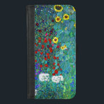 Coque Portefeuille Pour iPhone 8/7 Jardin agricole avec tournesols, Gustav Klimt<br><div class="desc">Gustav Klimt (14 juillet 1862 - 6 février 1918) était un peintre symboliste autrichien et l'un des membres les plus importants du mouvement de sécession de Vienne. Klimt est réputé pour ses peintures, ses peintures murales, ses croquis et autres objets d'art. En plus de ses oeuvres figuratives, qui comprennent des...</div>