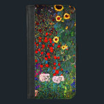 Coque Portefeuille Pour iPhone 8/7 Jardin aux fleurs Gustav Klimt<br><div class="desc">Porte-valet iPhone avec peinture à l’huile de Gustav Klimt Jardin avec tournesols (1907). Un beau jardin de tournesols et de belles fleurs bleues,  rouges,  violettes,  roses et blanches. Un grand cadeau pour les amateurs d'art Art Nouveau et autrichien.</div>
