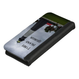 Coque Portefeuille Pour iPhone 8/7 Phare de l'île Tybee Géorgie