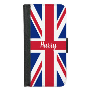 Coque Portefeuille Pour iPhone 8/7 Royaume-Uni British Flag Union Jack
