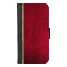 Téléphone de cuir de suède et étui de cartes