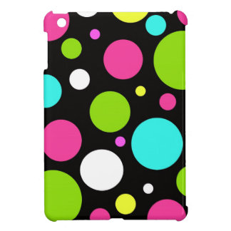 Coque Pour iPad Mini Mini cas d'iPad au néon de pois