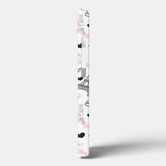 Coque pour iPad | Paris | Tour Eiffel | Coeurs (Verso / Gauche)